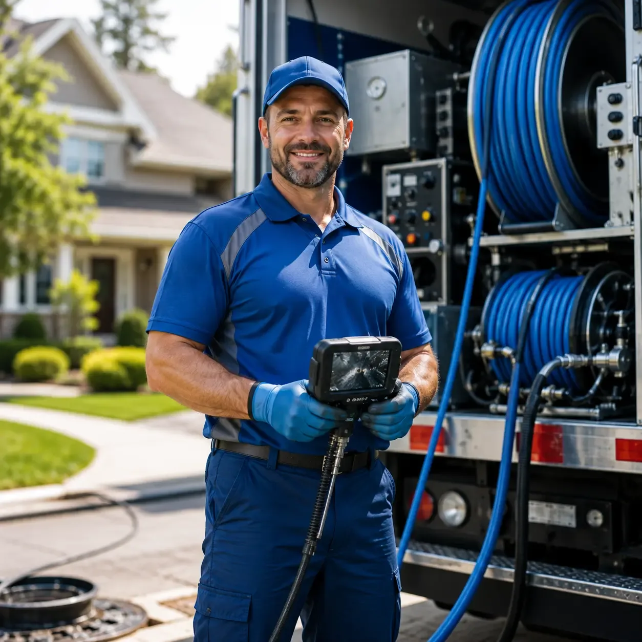 Local outdoor drain cleaning specialists in Idlewild, MI